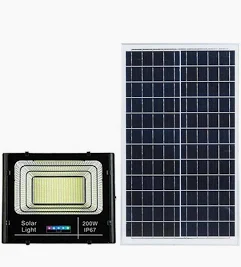 Đèn pha LED năng lượng mặt trời 200W
